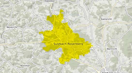 Immobilienpreisekarte Sulzbach Rosenberg